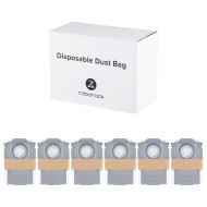 Σακούλες σκόνης για Roborock S8 MaxV Ultra / Q Revo-σειρά/ Saros-σειρά/ QV-σειρά - 6 τεμάχια, γνήσια συσκευασία
