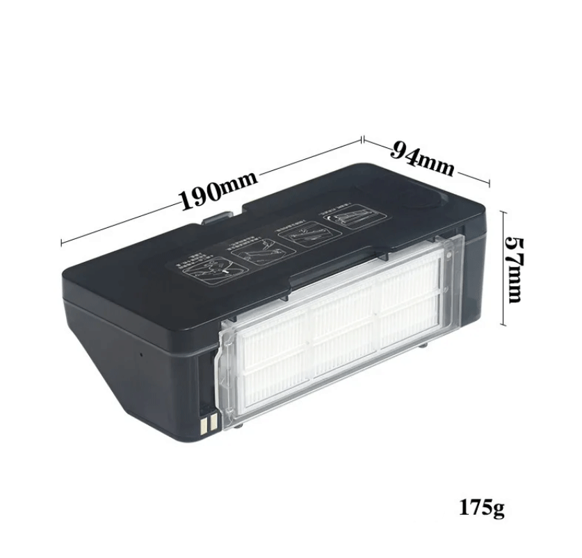 Δοχείο 2 σε 1 για σκόνη και νερό για Mi Robot Vacuum Mop P / 2S / S10
